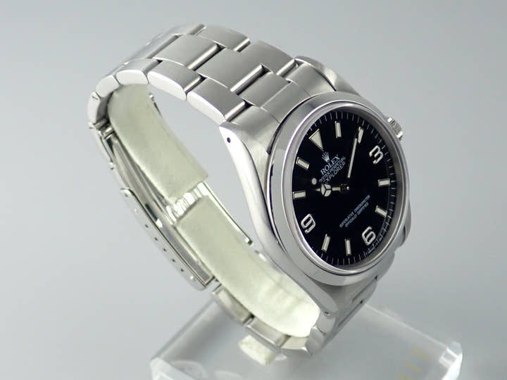 ロレックス エクスプローラーI Ref.14270 ブラック文字盤 中古 explorer-239