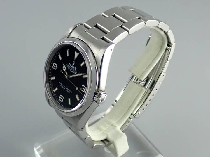 ロレックス エクスプローラーI Ref.14270 ブラック文字盤 中古 explorer-239