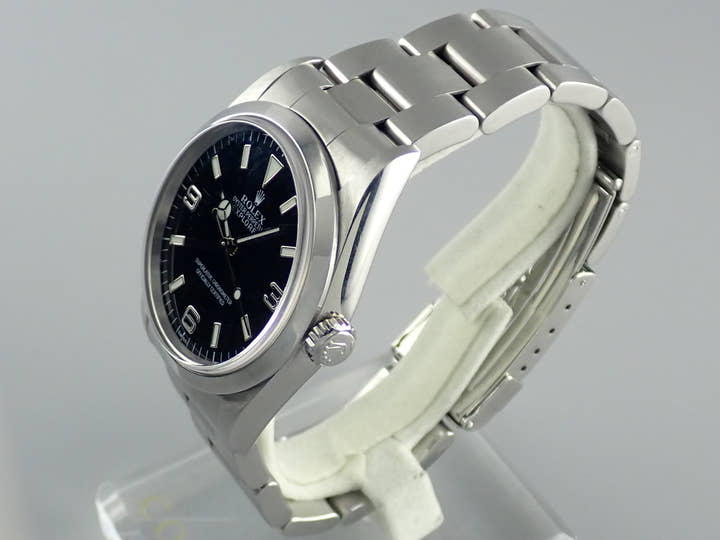 ロレックス エクスプローラーI Ref.14270 ブラック文字盤 中古 explorer-243