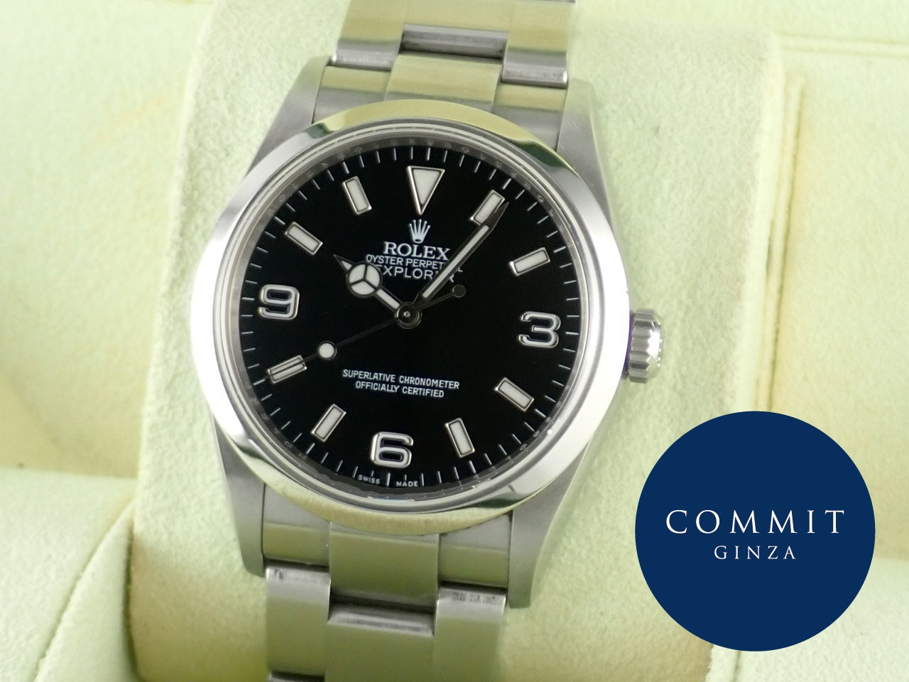 Rolex Explorer I V series &lt;Warranty and box&gt; Ref.114270