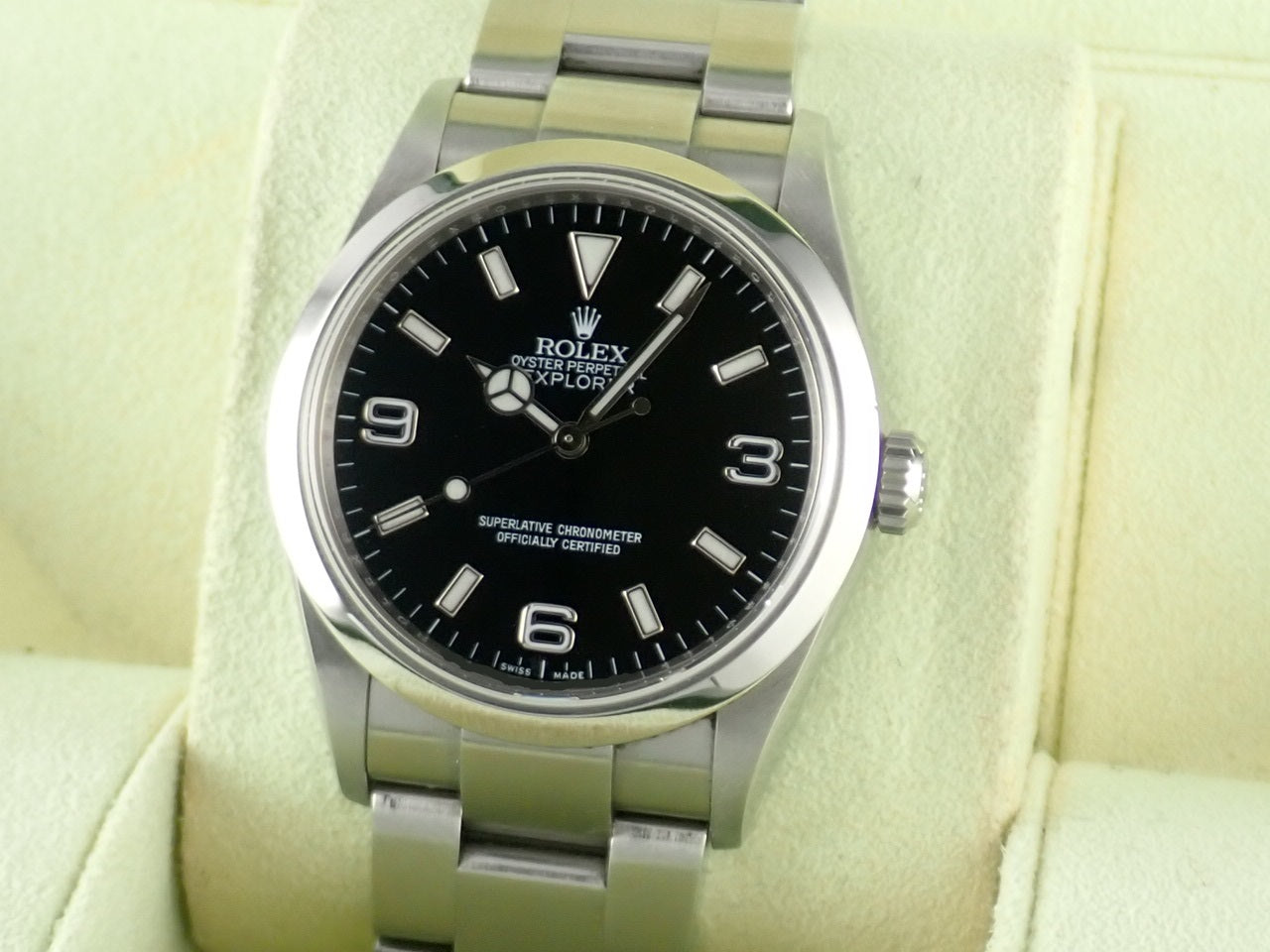 Rolex Explorer I V series &lt;Warranty and box&gt; Ref.114270