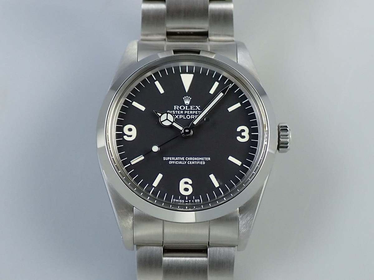 ロレックス エクスプローラーI Ref.1016 ブラック文字盤 中古 X6WV4703