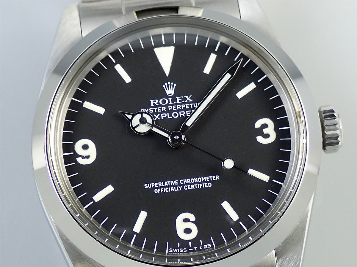 ロレックス エクスプローラーI Ref.1016 ブラック文字盤 中古 X6WV4703