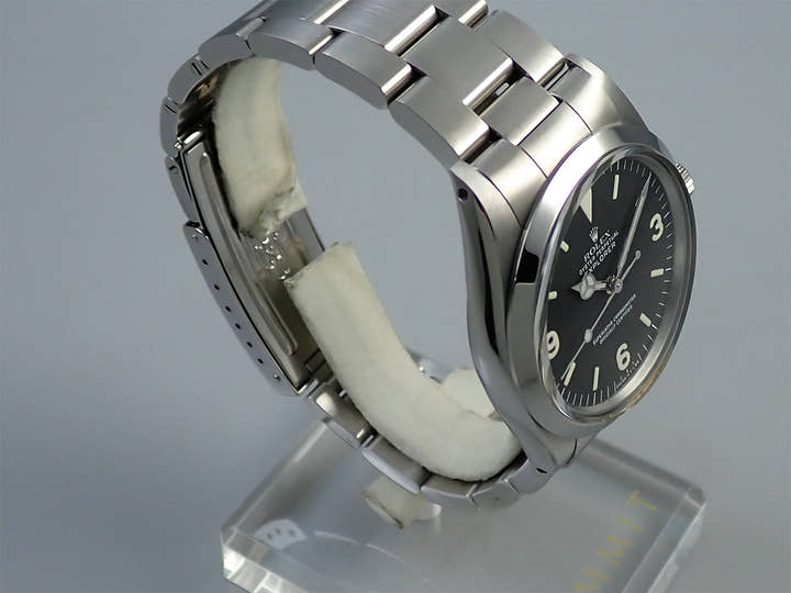 ロレックス エクスプローラーI Ref.1016 ステンレススチール ブラック文字盤