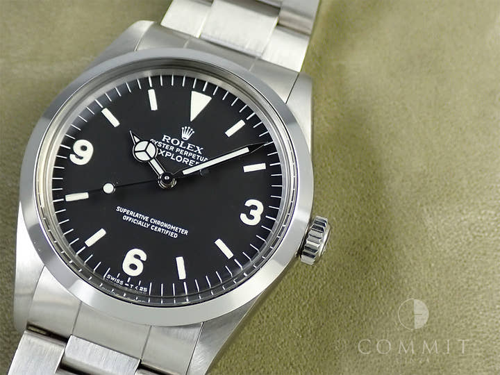 ロレックス エクスプローラーI Ref.1016 ステンレススチール ブラック文字盤