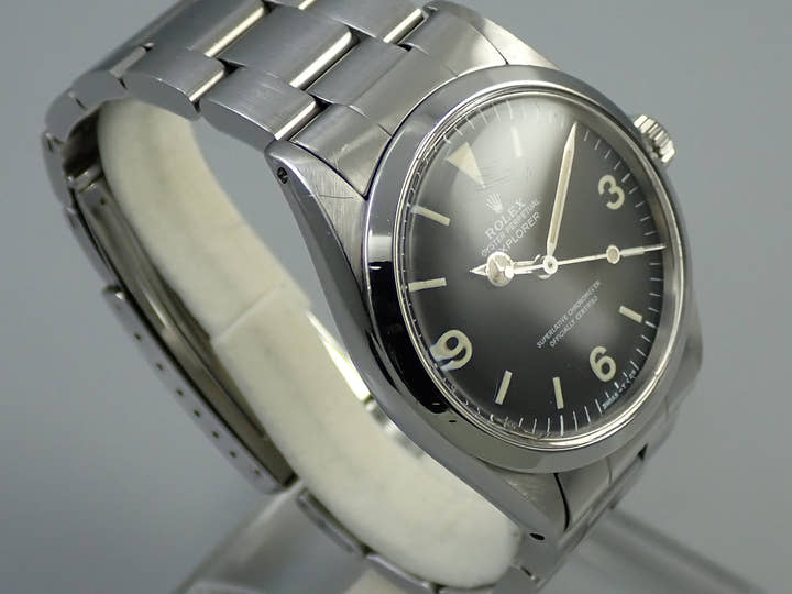 ロレックス エクスプローラーI Ref.1016 ステンレススチール ブラック文字盤