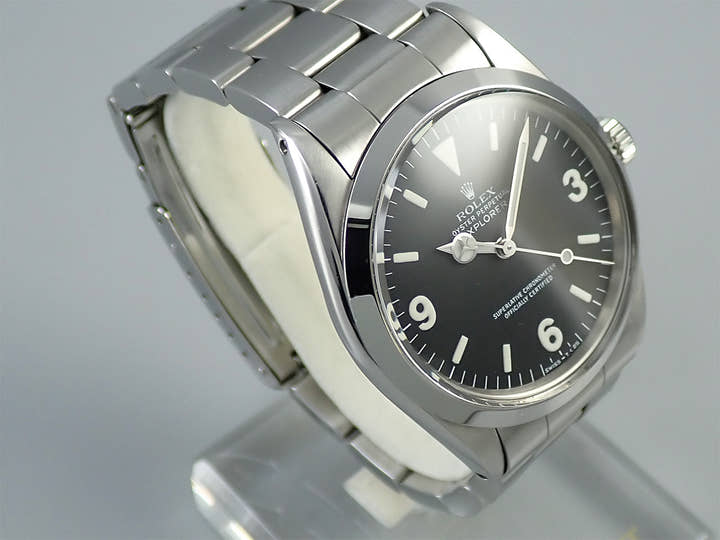 ロレックス エクスプローラーI Ref.1016 ステンレススチール ブラック文字盤