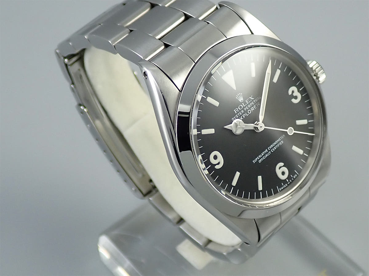 ロレックス エクスプローラーI Ref.1016 ブラック文字盤 中古 J5C2WCJF