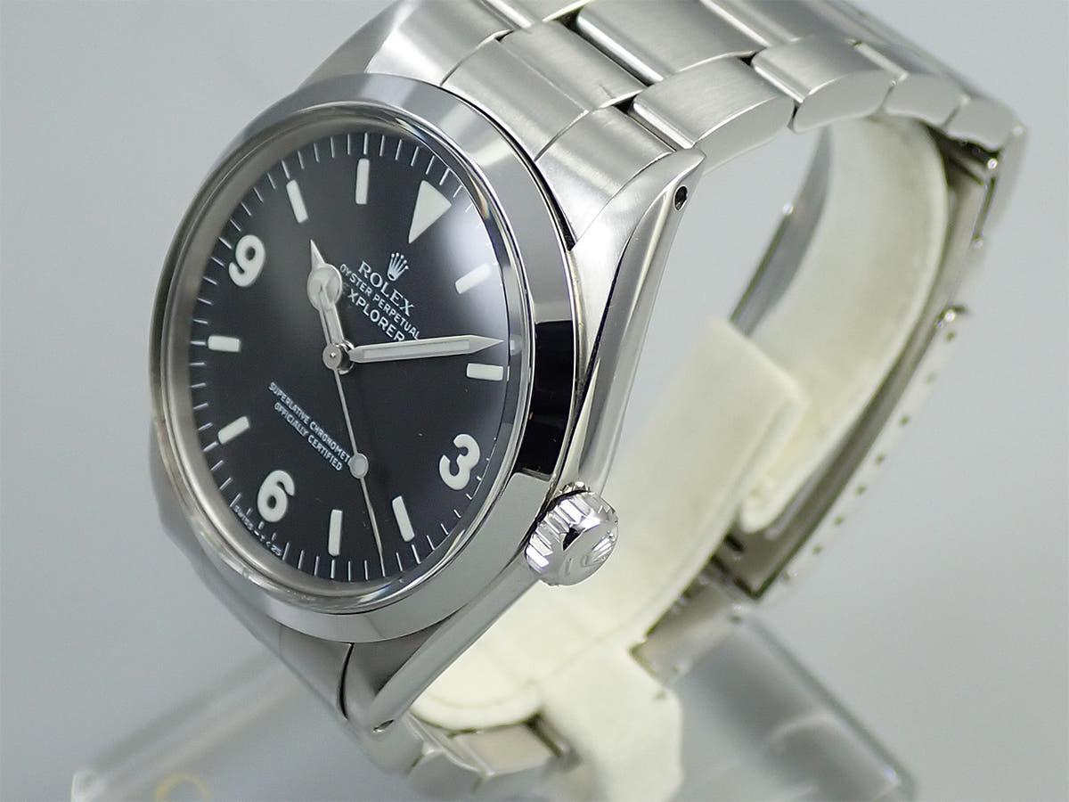 ロレックス エクスプローラーI Ref.1016 ブラック文字盤 中古 J5C2WCJF