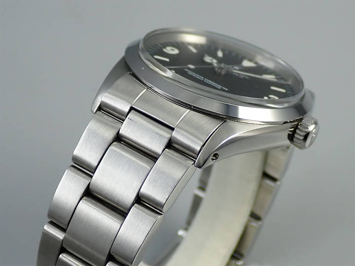 ロレックス エクスプローラーI Ref.1016 ステンレススチール ブラック文字盤