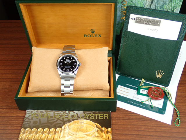 Rolex Explorer I W series