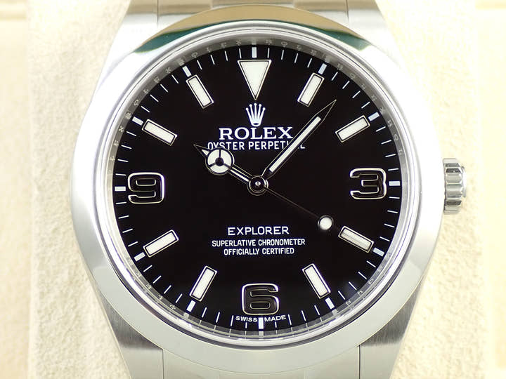 Rolex Explorer Blackout Mirror Buckle &lt;Warranty, Box, etc.&gt;