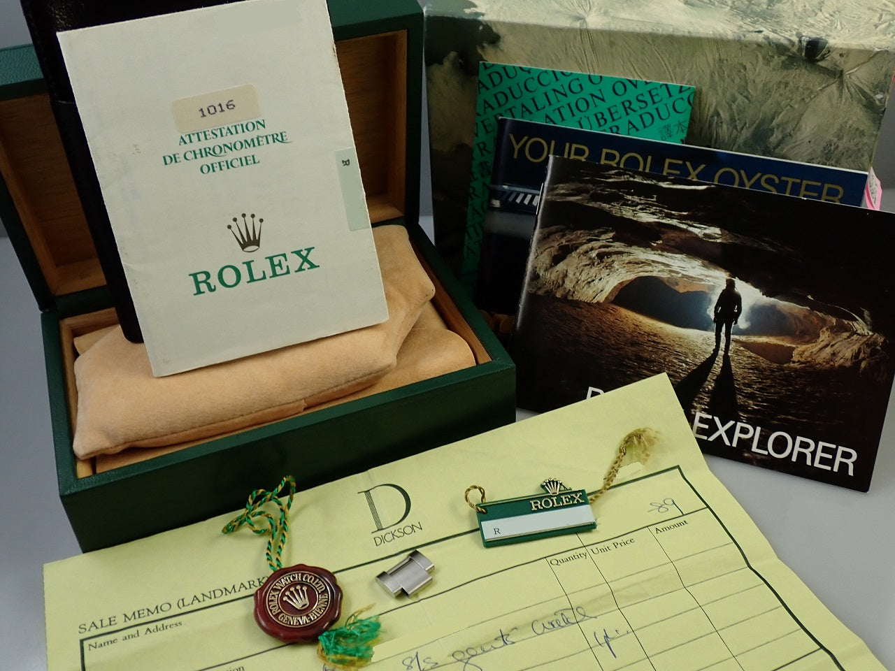 Rolex Explorer &lt;Warranty, Box, etc.&gt;