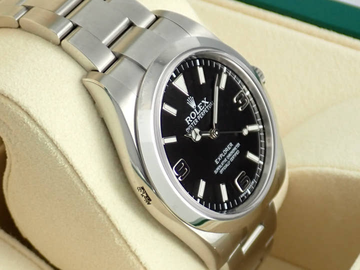 ロレックス エクスプローラー Ref.214270 ブラック文字盤 未使用 explorer-252