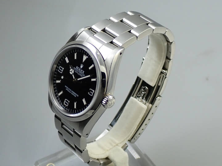 ロレックス エクスプローラーI Ref.14270 ステンレススチール ブラック文字盤