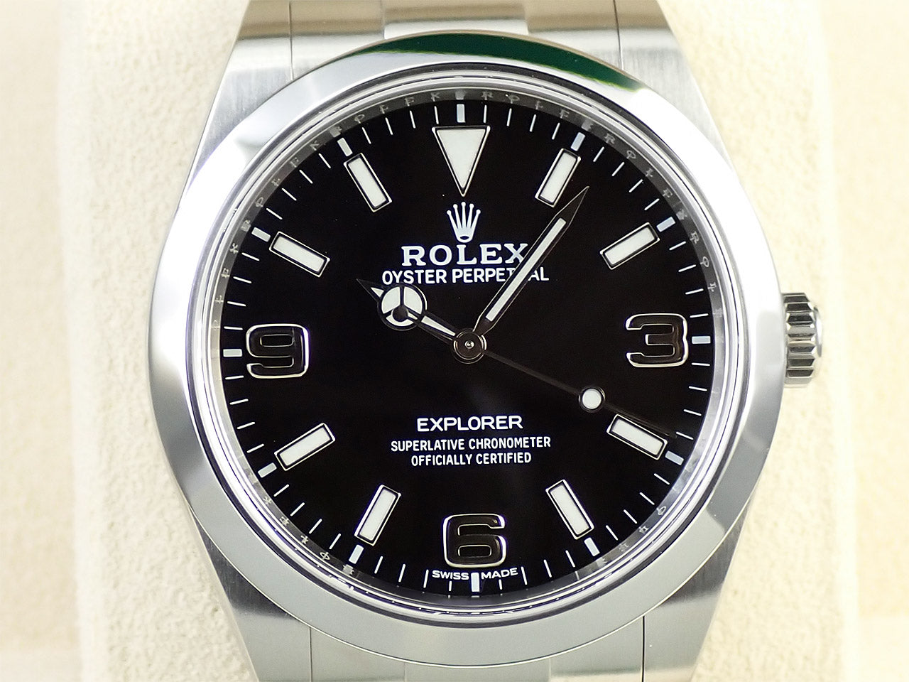 Rolex Explorer Blackout Mirror Buckle &lt;Warranty, Box, etc.&gt;