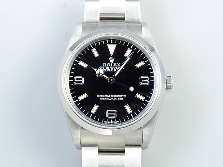 ロレックス エクスプローラーI Ref.114270 ステンレススチール ブラック文字盤