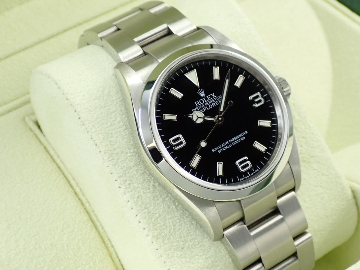 ロレックス エクスプローラーI Ref.114270 ブラック文字盤 美品 5C7MWWLC