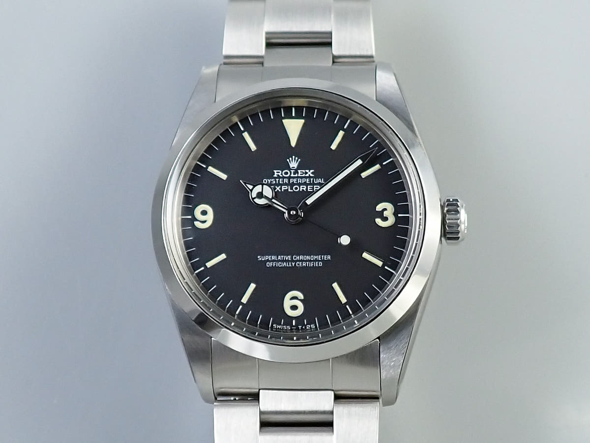 ロレックス エクスプローラーI Ref.1016 ブラック文字盤 美品 MTTW4JF2