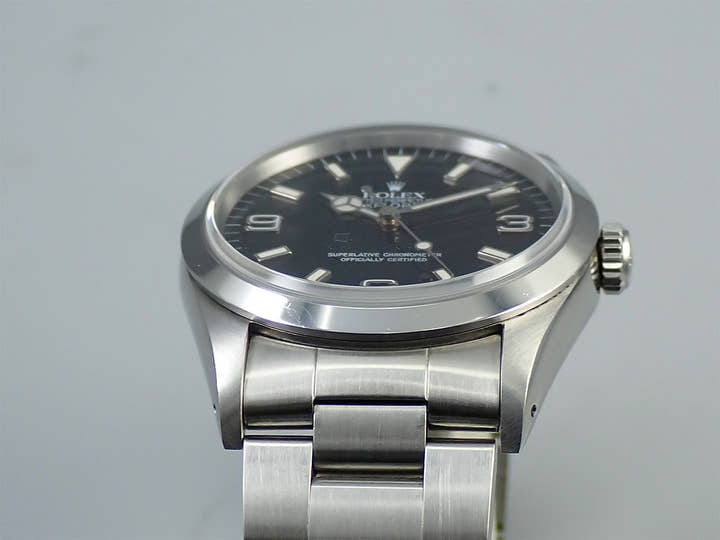 ロレックス エクスプローラーI Ref.14270 ステンレススチール ブラック文字盤