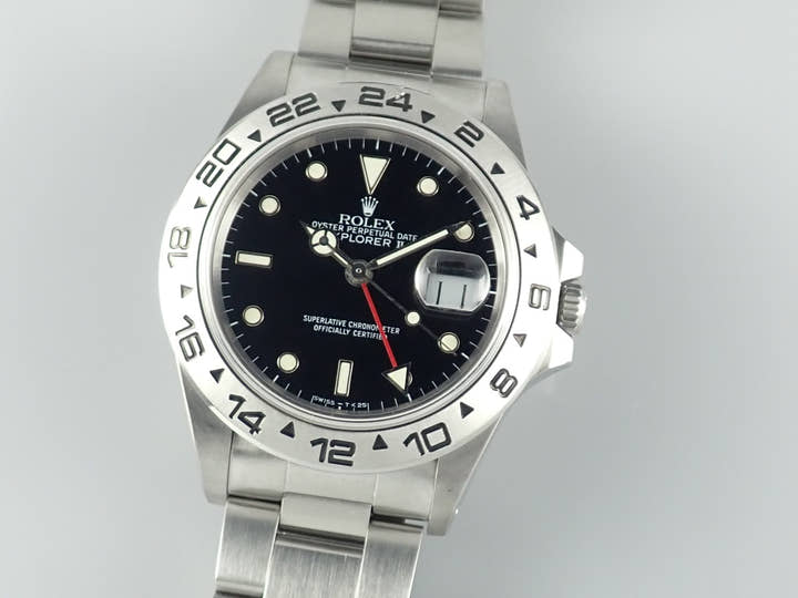 ロレックス エクスプローラーII Ref.16550 ブラック文字盤 中古 explorer-263