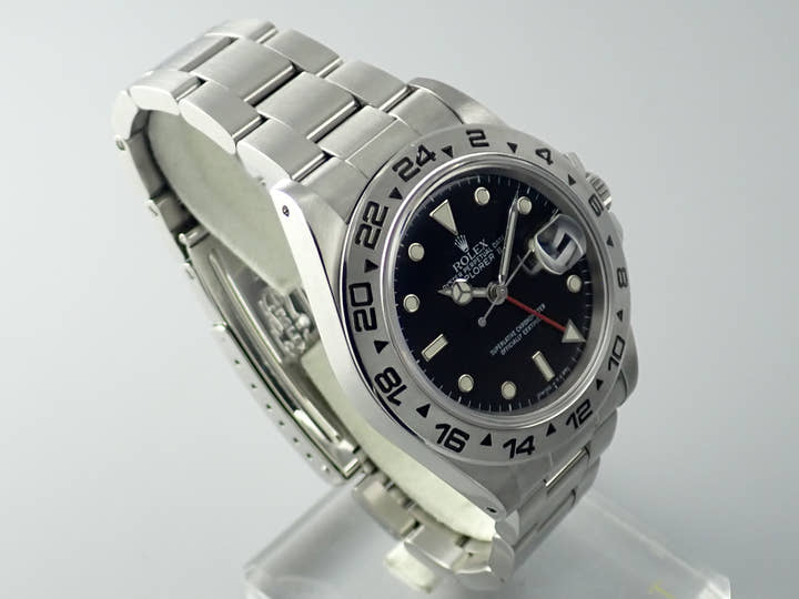 ロレックス エクスプローラーII Ref.16550 ブラック文字盤 中古 explorer-263