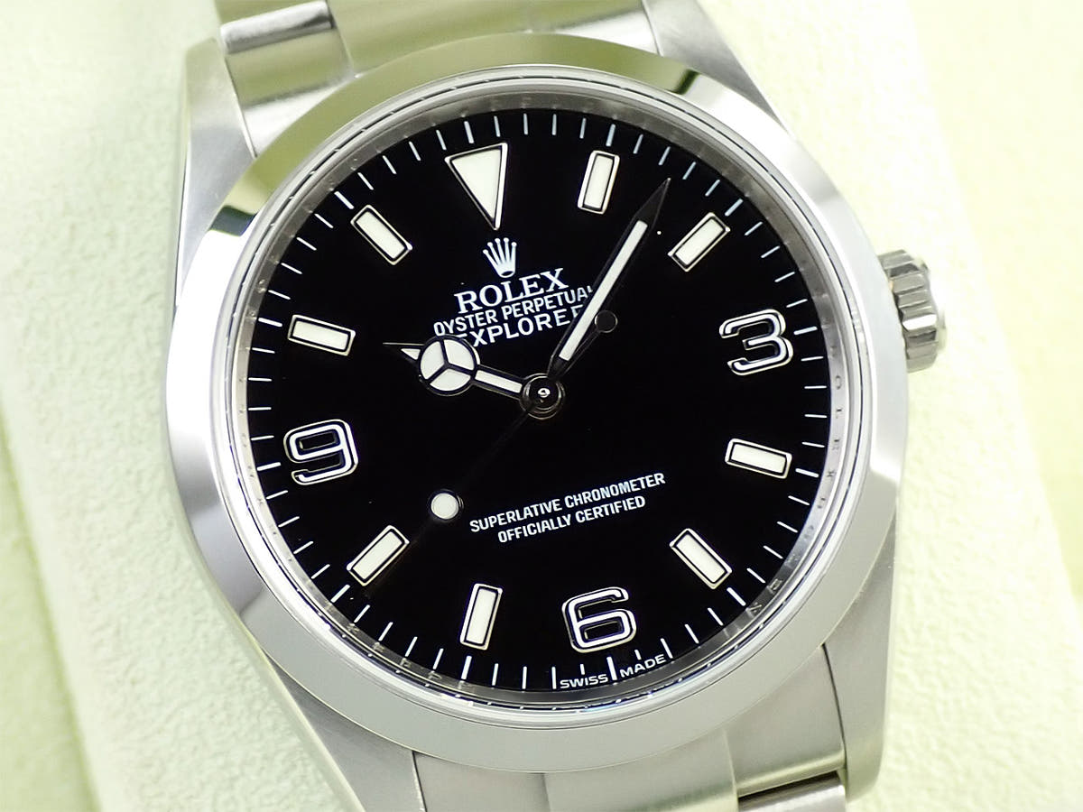 ロレックス エクスプローラーI Ref.114270 ブラック文字盤 美品 8X66PUP7