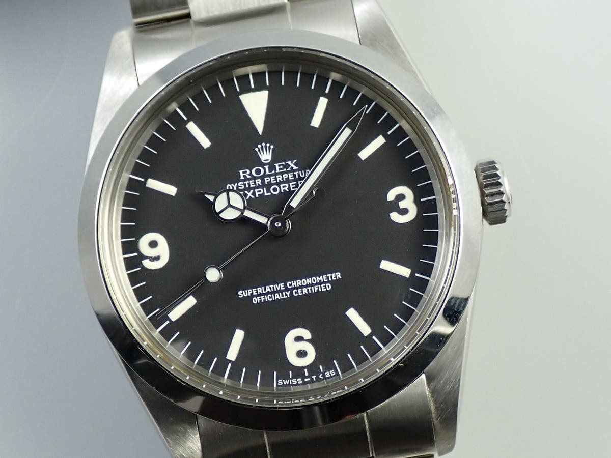 ロレックス エクスプローラーI Ref.1016 ブラック文字盤 中古 07A3ZCRP