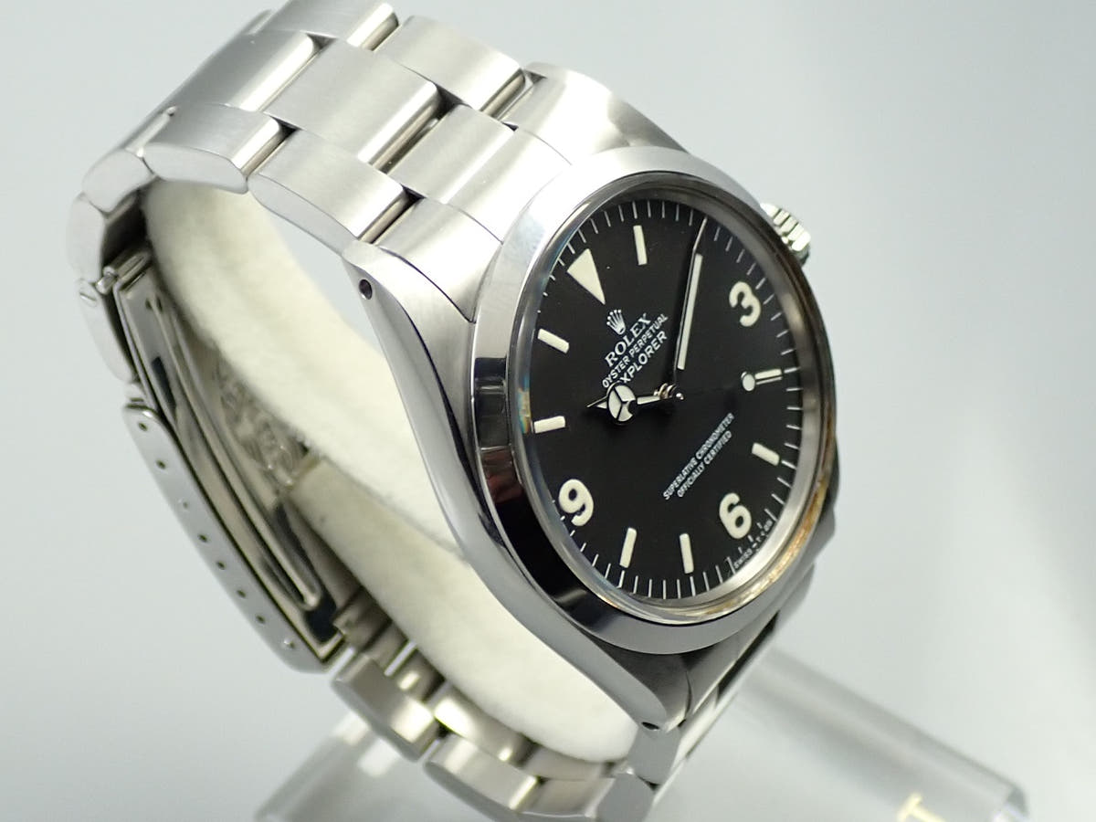 ロレックス エクスプローラーI Ref.1016 ブラック文字盤 中古 07A3ZCRP