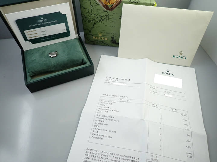 ロレックス エクスプローラーI Ref.1016 ステンレススチール ブラック文字盤