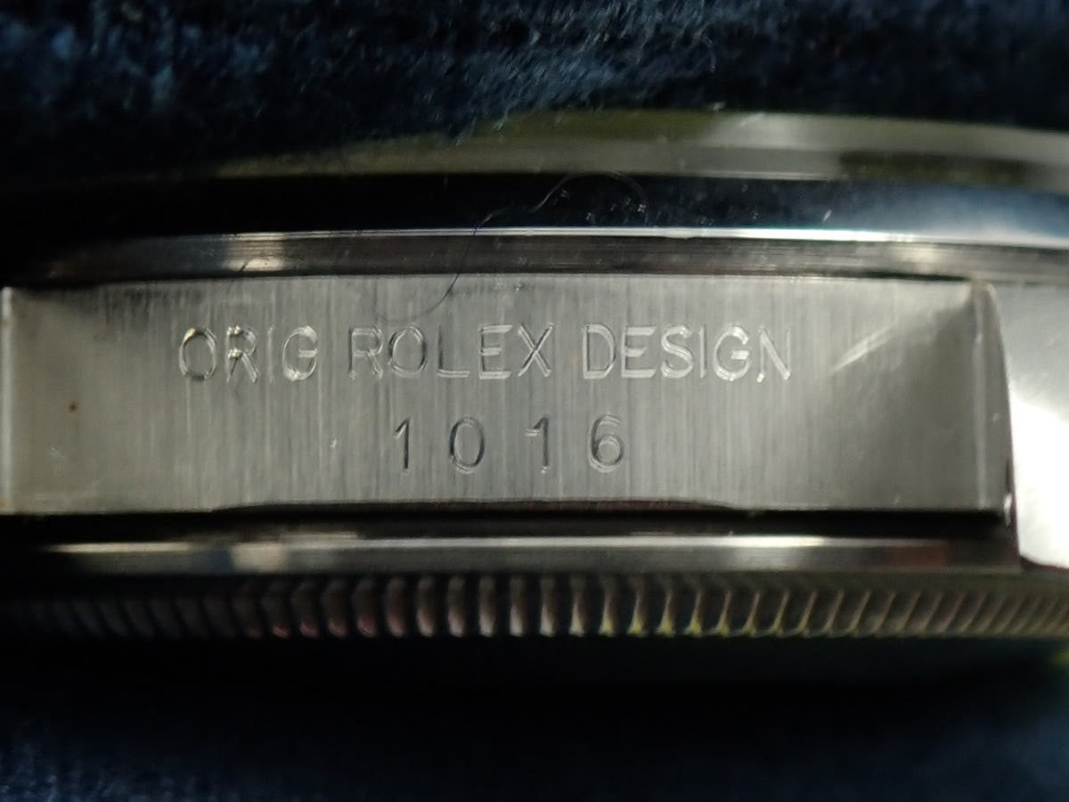 ロレックス エクスプローラーI Ref.1016 ブラック文字盤 中古 07A3ZCRP