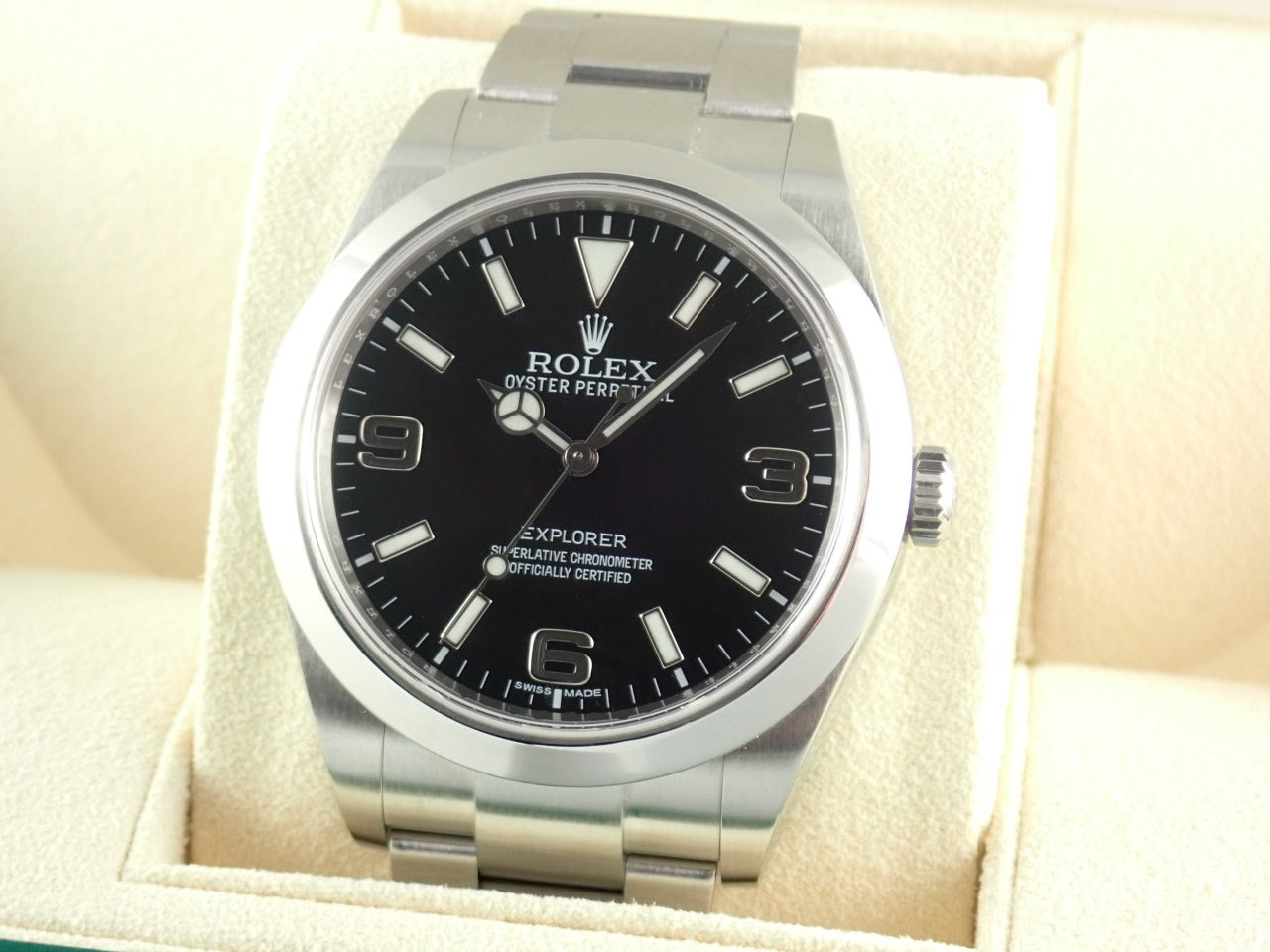 Rolex Explorer Blackout Mirror Buckle &lt;Warranty, Box, etc.&gt;