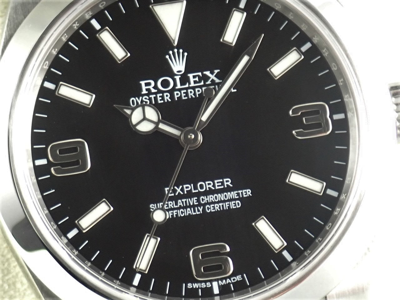 Rolex Explorer Blackout Mirror Buckle &lt;Warranty, Box, etc.&gt;