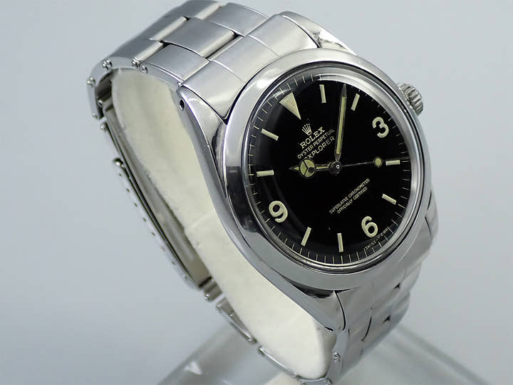 ロレックス エクスプローラーI Ref.1016M ブラック文字盤 中古 3784FXXK