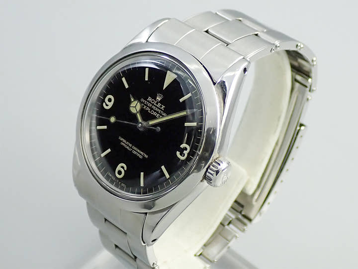 ロレックス エクスプローラーI Ref.1016M ブラック文字盤 中古 3784FXXK