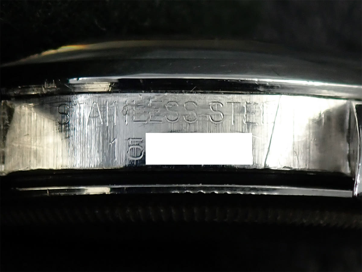 ロレックス エクスプローラーI Ref.1016M ブラック文字盤 中古 3784FXXK