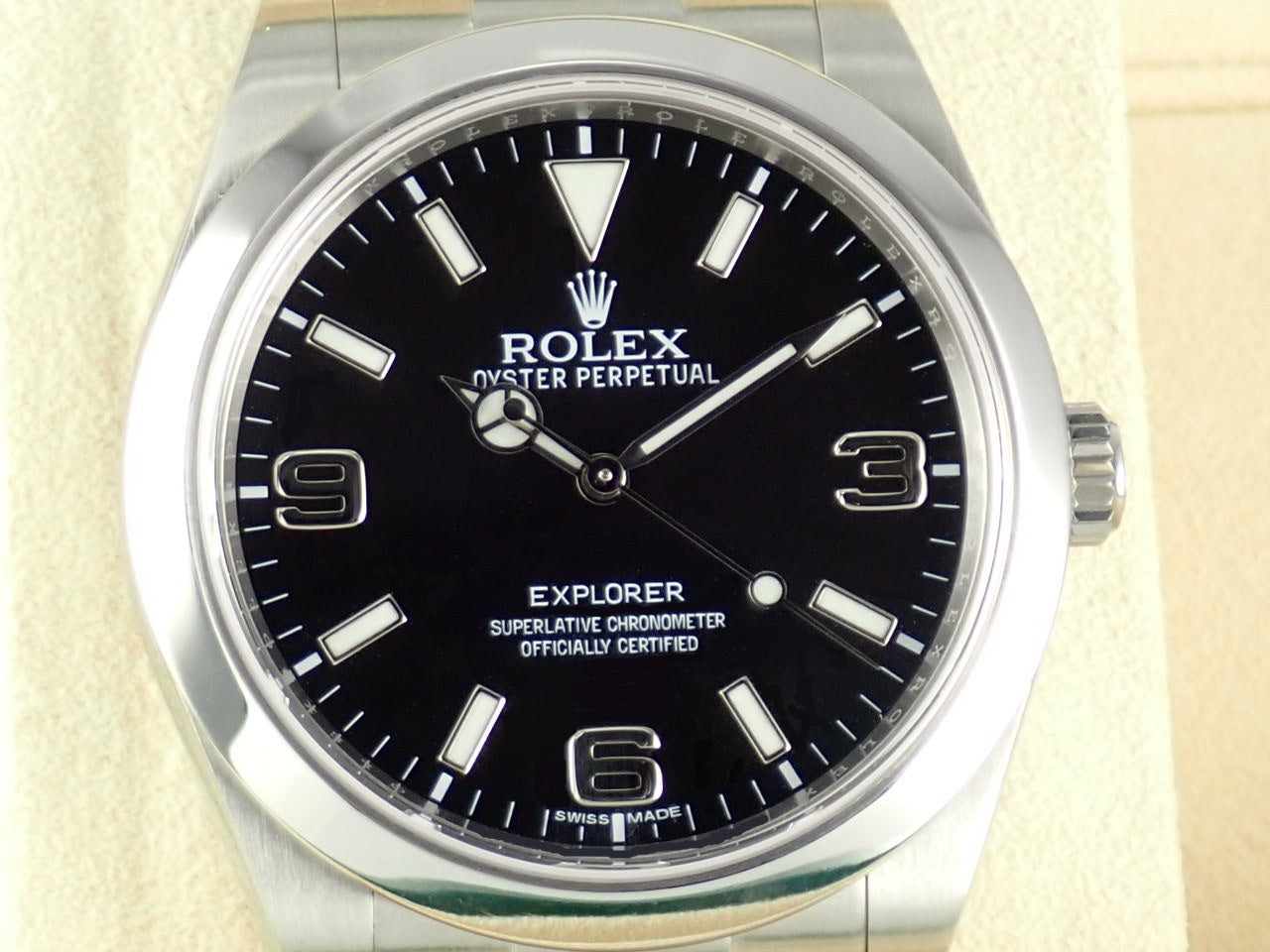 Rolex Explorer Blackout Mirror Buckle &lt;Warranty, Box, etc.&gt;