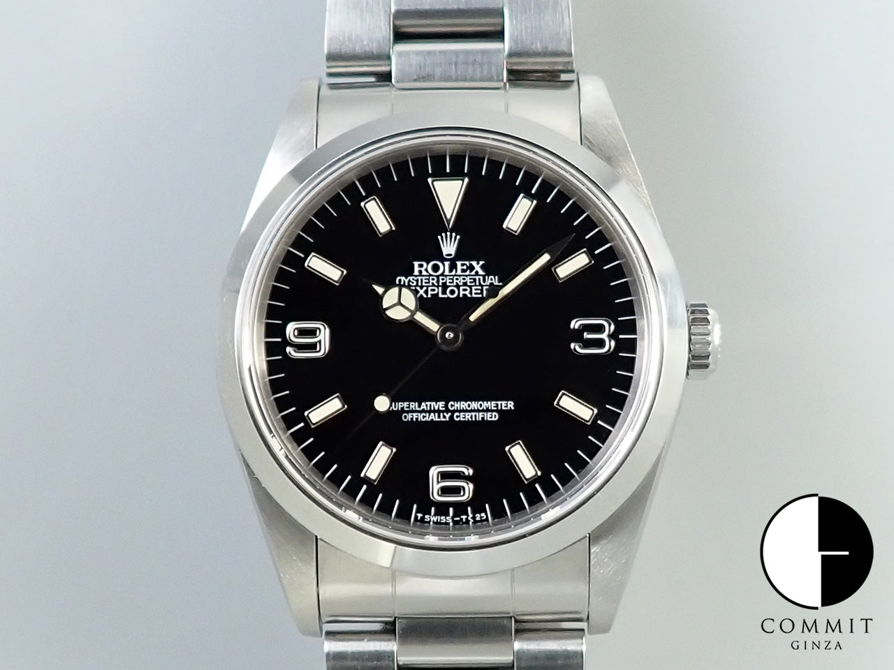 Rolex Explorer I Ref.14270 SS Black Dial