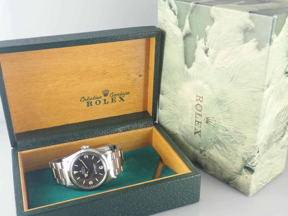 ロレックス エクスプローラーI Ref.1016 ブラック文字盤 中古 explorer-269