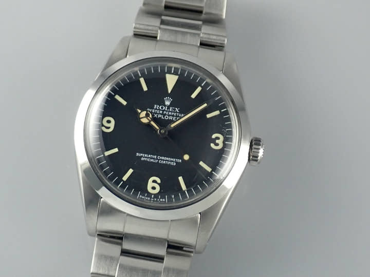 ロレックス エクスプローラーI Ref.1016 ブラック文字盤 中古 explorer-269