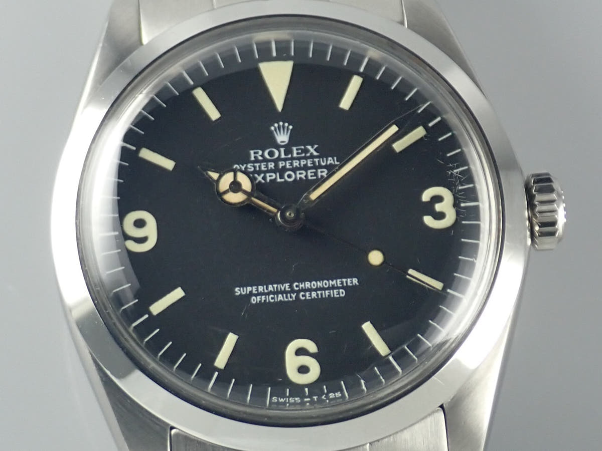 ロレックス エクスプローラーI Ref.1016 ブラック文字盤 中古 explorer-269
