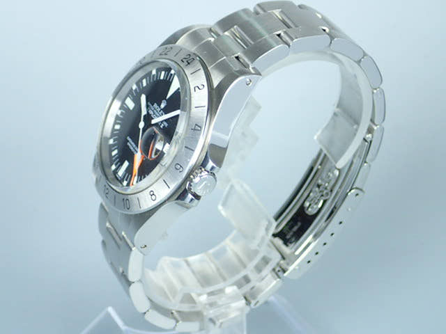 ロレックス エクスプローラーII Ref.1655 ブラック文字盤 中古 explorer-27