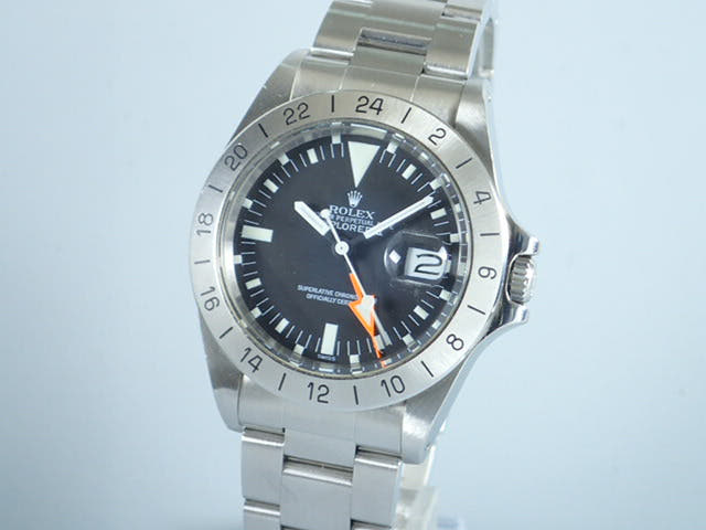 ロレックス エクスプローラーII Ref.1655 ブラック文字盤 中古 explorer-27