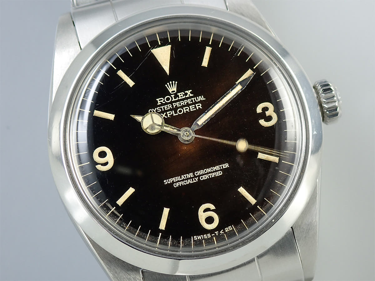 ロレックス エクスプローラーI Ref.1016M ブラック文字盤 中古 0TKY79M2