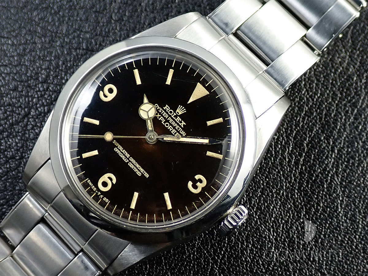 ロレックス エクスプローラーI Ref.1016M ブラック文字盤 中古 0TKY79M2