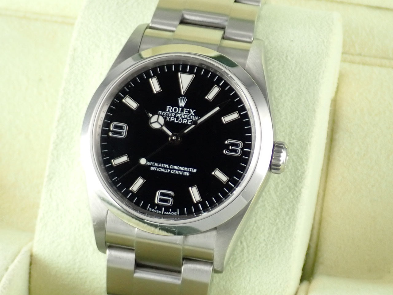 Rolex Explorer I V Roulette &lt;Warranty, Box, etc.&gt;