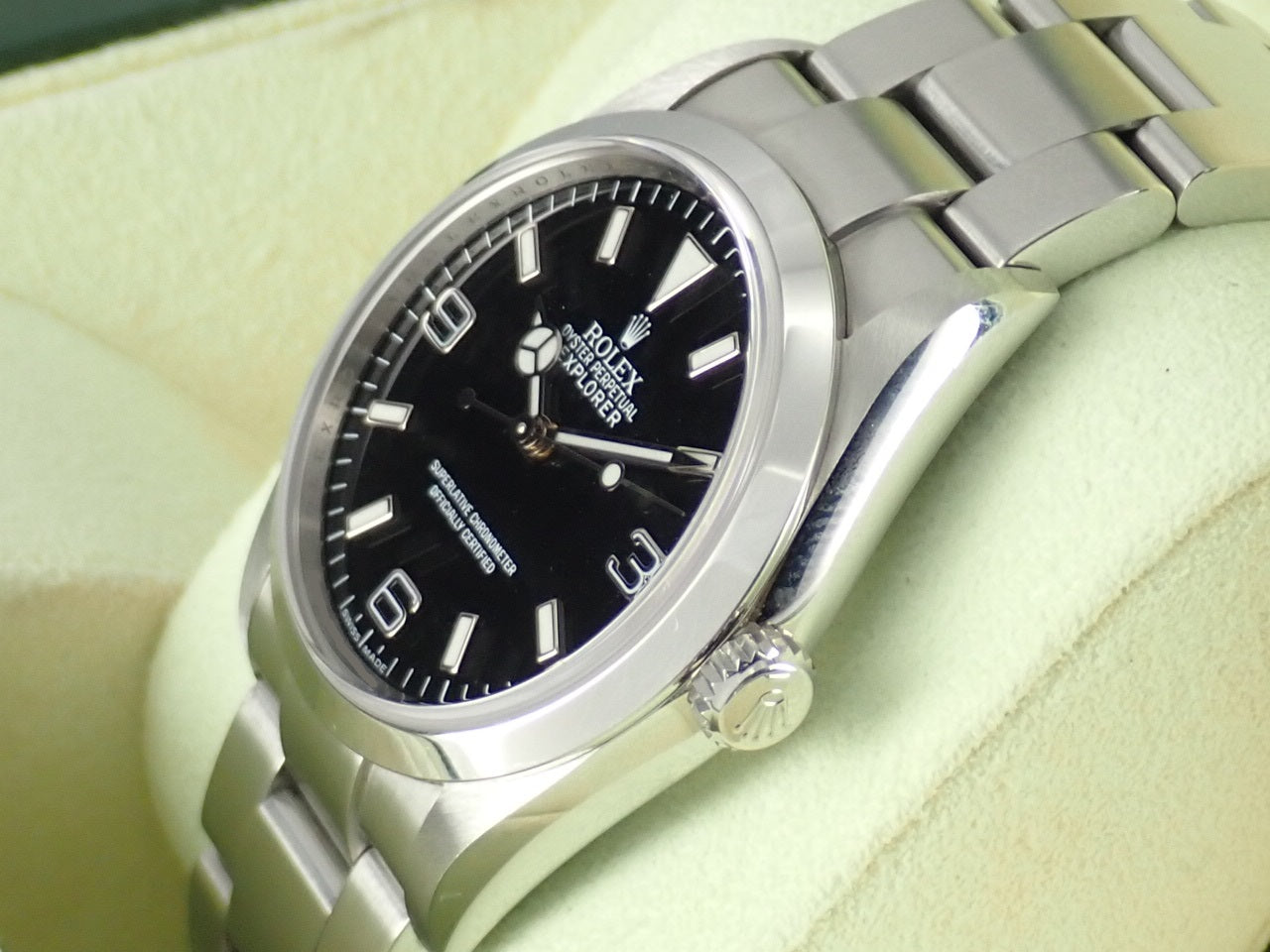 Rolex Explorer I V Roulette &lt;Warranty, Box, etc.&gt;