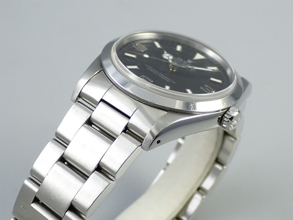 ロレックス エクスプローラーI Ref.14270 ブラック文字盤 中古 ZS8YKSVK