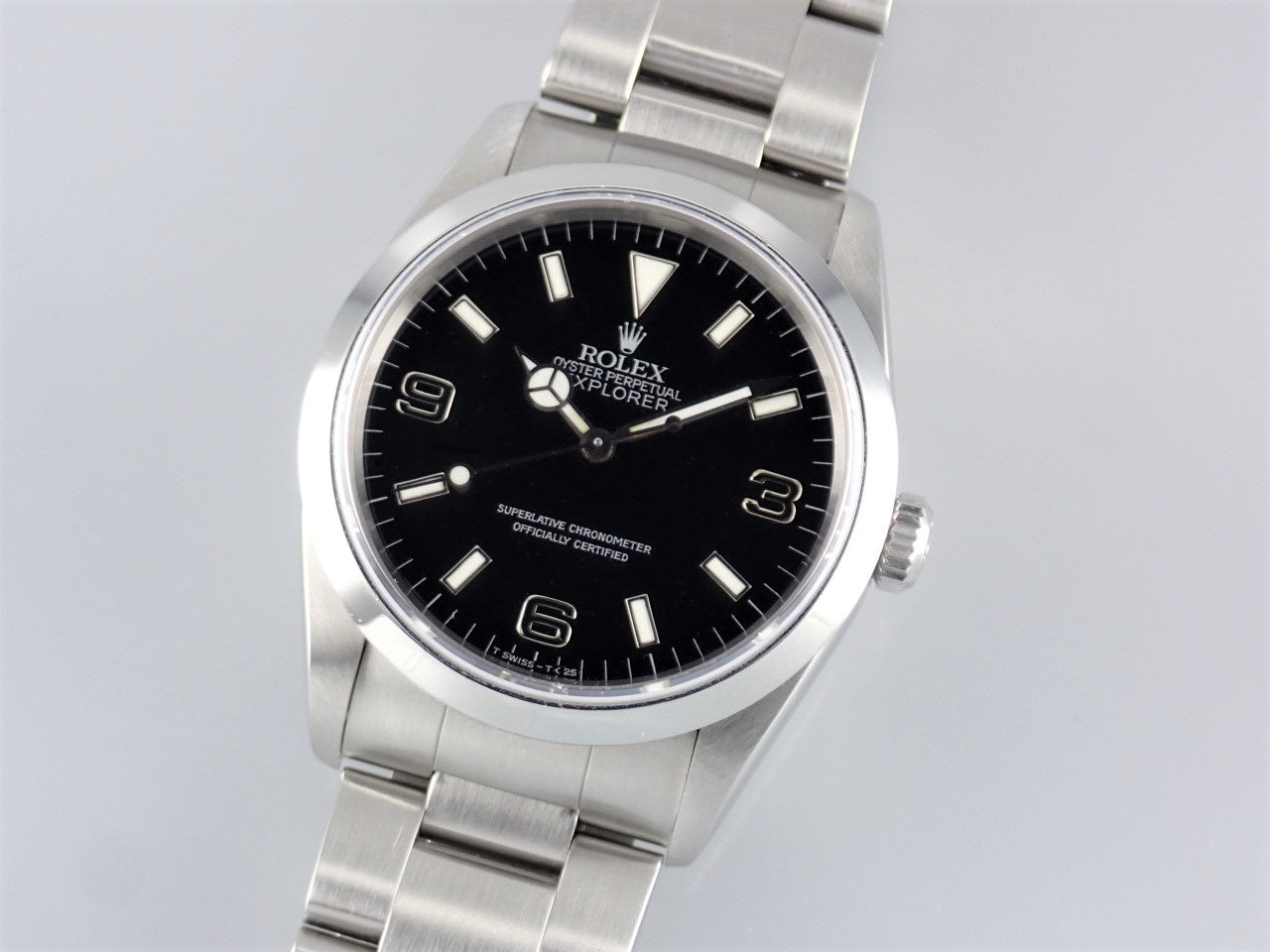 Rolex Explorer I Blackout &lt;International Service Warranty and Box&gt;