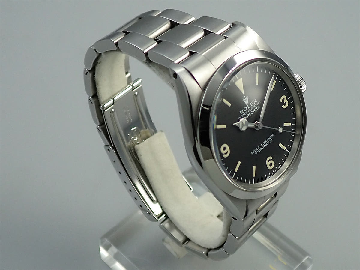 ロレックス エクスプローラーI Ref.1016 ブラック文字盤 中古 MA5K86MT